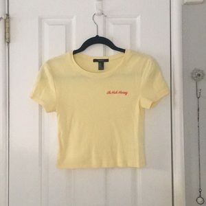 Uh Huh Honey Crop Top